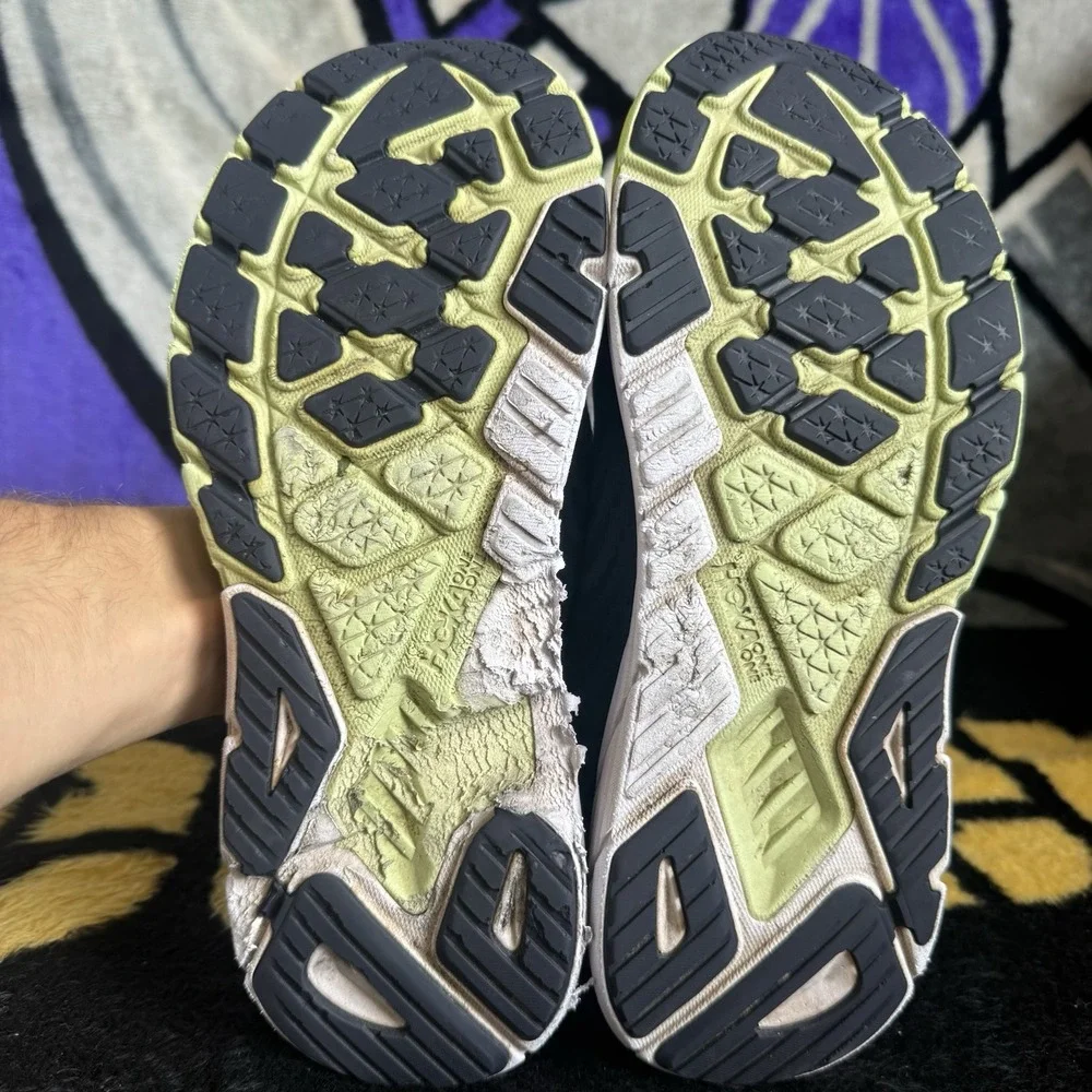 Size 10 - Hoka One One Arahi 6 Mens Graphite Blue Running Comfort